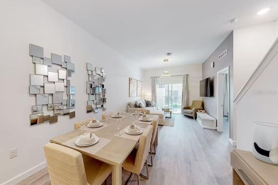 Furnished interior view inside a new home in , Davenport (Image 17).