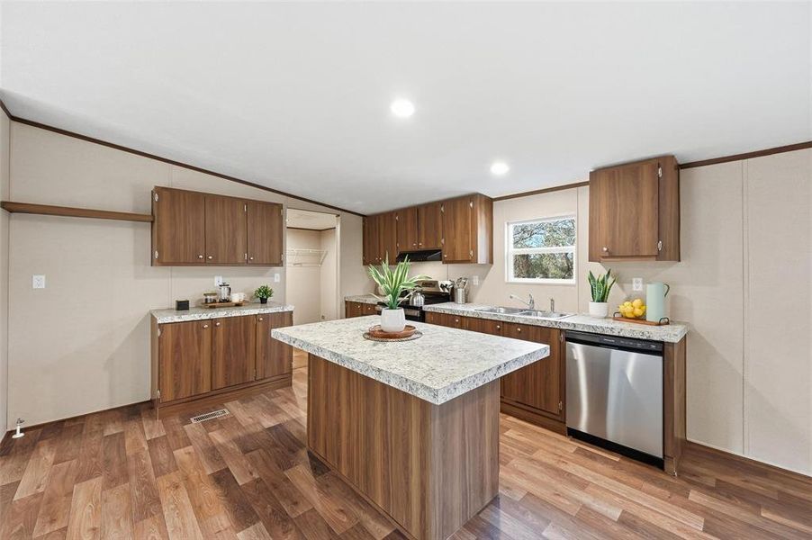 Furnished interior view inside a new home in , Springtown (Image 14).