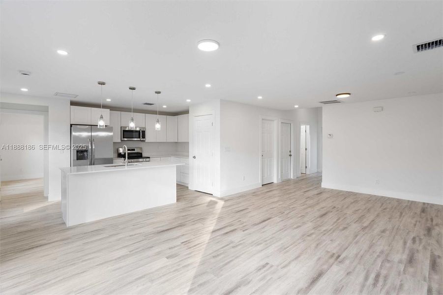 Great room-kitchen