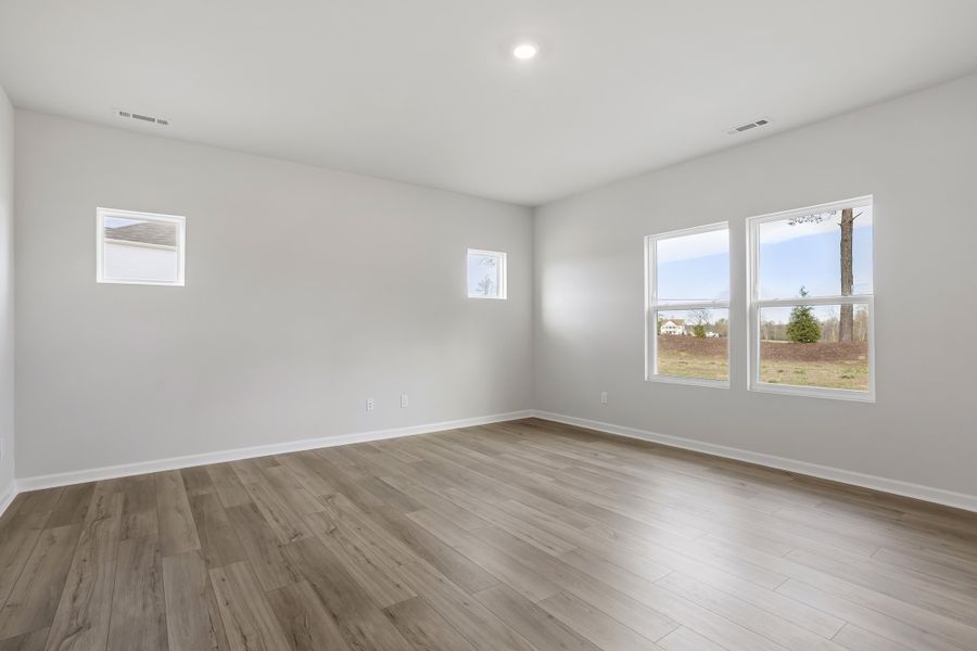 Spacious, unfurnished interior of a new home in Cambridge Reserve, Angier (Image 18). Spacious, unfurnished interior of a new home in Cambridge Reserve, Angier (Image 18).