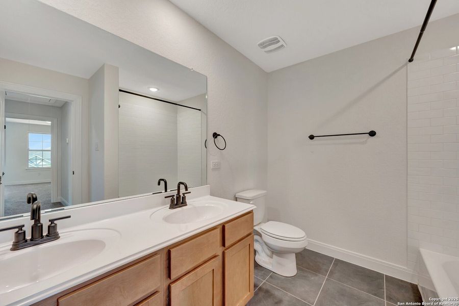 Furnished interior view inside a new home in Everly Estates, San Antonio (Image 5). Furnished interior view inside a new home in Everly Estates, San Antonio (Image 5).