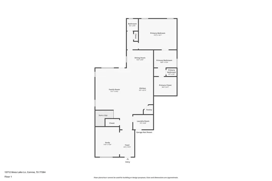 2D floor plan layout of this home in Fosters Ridge 60's, Conroe, TX (Image 5). 2D floor plan layout of this home in Fosters Ridge 60's, Conroe, TX (Image 5).