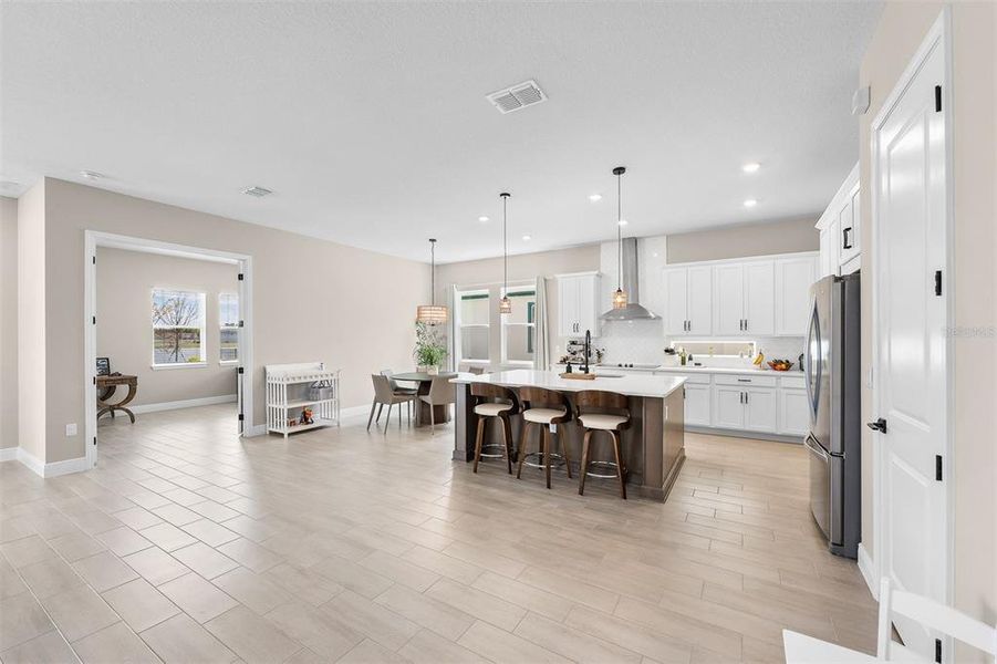 Furnished interior view inside a new home in Laureate Park, Orlando (Image 31).