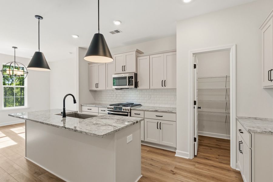 Furnished interior view inside a new home in Timberland Grove, Anderson (Image 7).