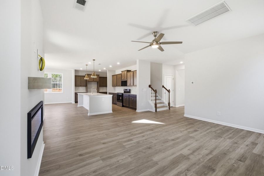 Open Functional Layout\