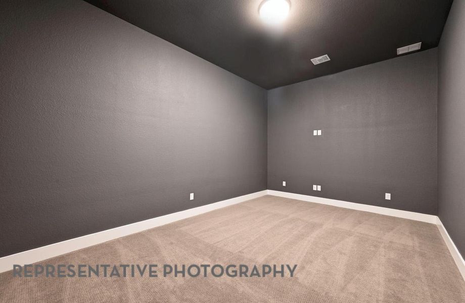 Spacious, unfurnished interior of a new home in Parkside On The River: 70ft. lots, Georgetown (Image 17). Spacious, unfurnished interior of a new home in Parkside On The River: 70ft. lots, Georgetown (Image 17).