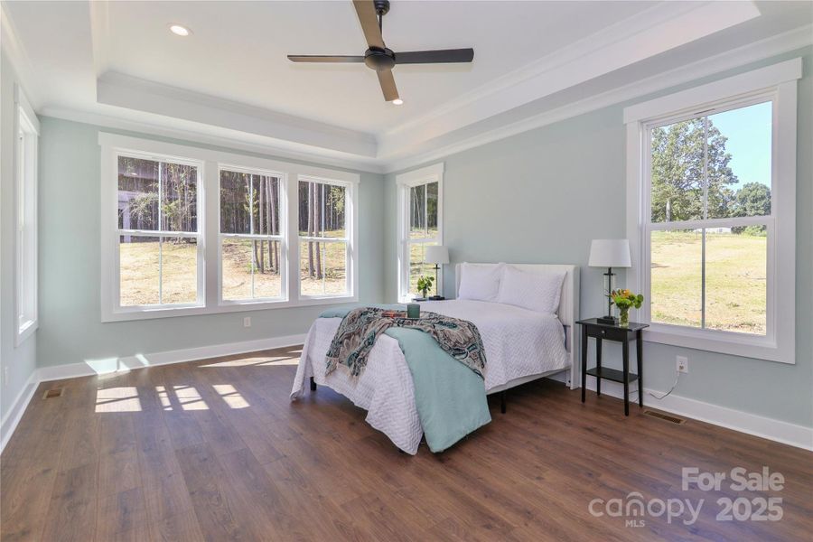 Furnished interior view inside a new home in , Sherrills Ford (Image 9).