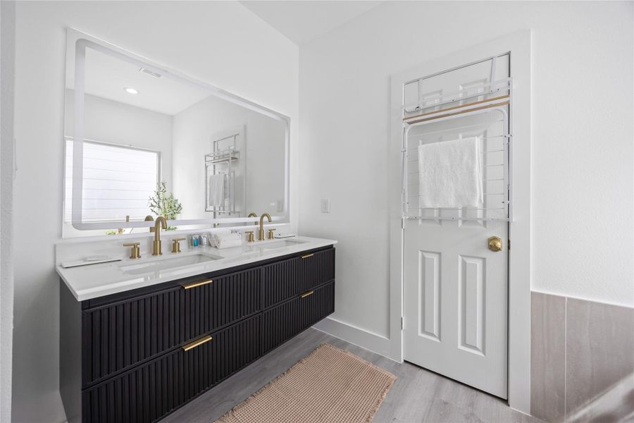 Furnished interior view inside a new home in , Houston (Image 3).