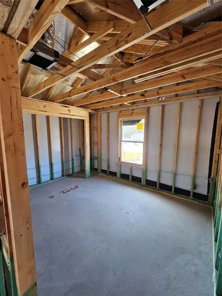 In-progress construction of a new home in Lexington Heights, Willis, TX (Image 8).