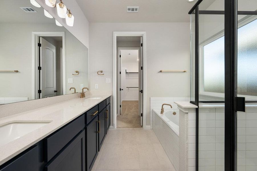 Furnished interior view inside a new home in Cannon Ranch, Dripping Springs (Image 12).