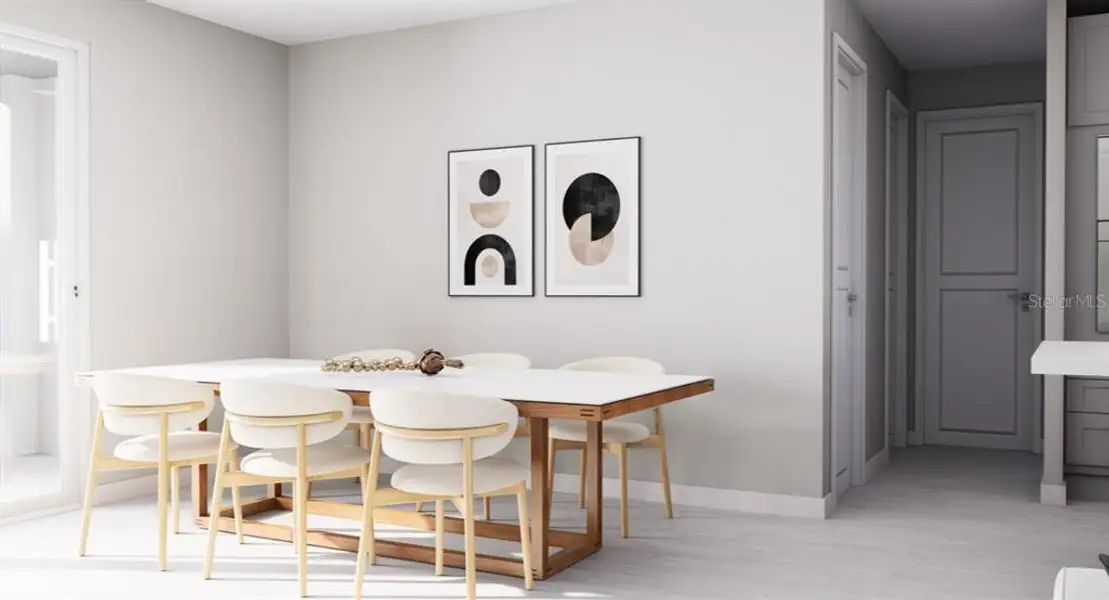 Furnished interior view inside a new home in , Ocala (Image 7).