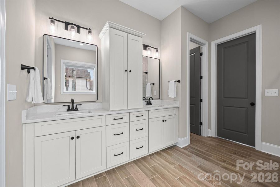 Furnished interior view inside a new home in , Charlotte (Image 15).