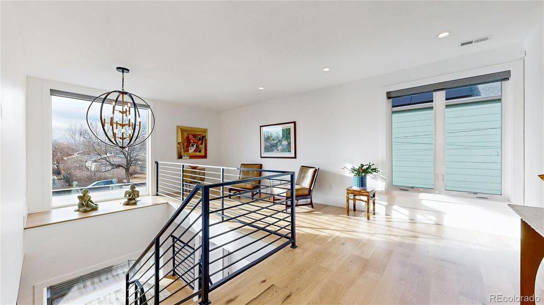 Furnished interior view inside a new home in , Denver (Image 17). Furnished interior view inside a new home in , Denver (Image 17).