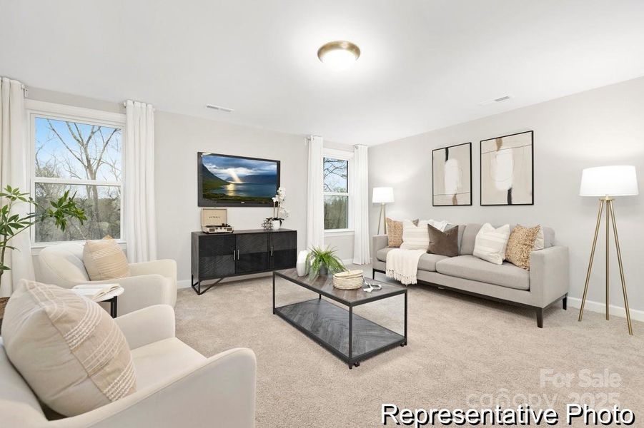 Furnished interior view inside a new home in , Monroe (Image 25).