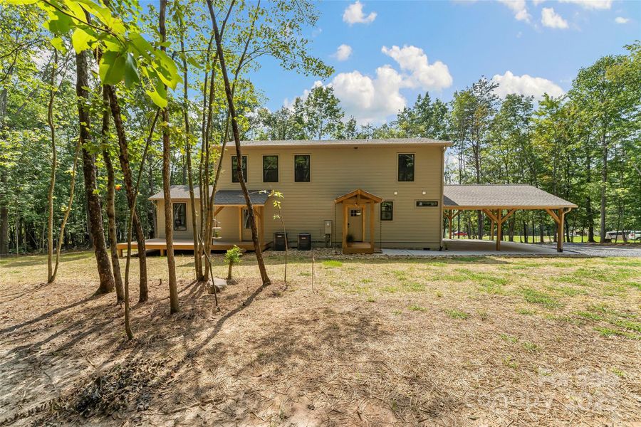 Front exterior of a new home in , Morganton, NC, highlighting curb appeal (Image 24).