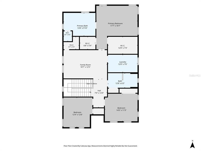 2D floor plan layout of this home in , St. Petersburg, FL (Image 6).