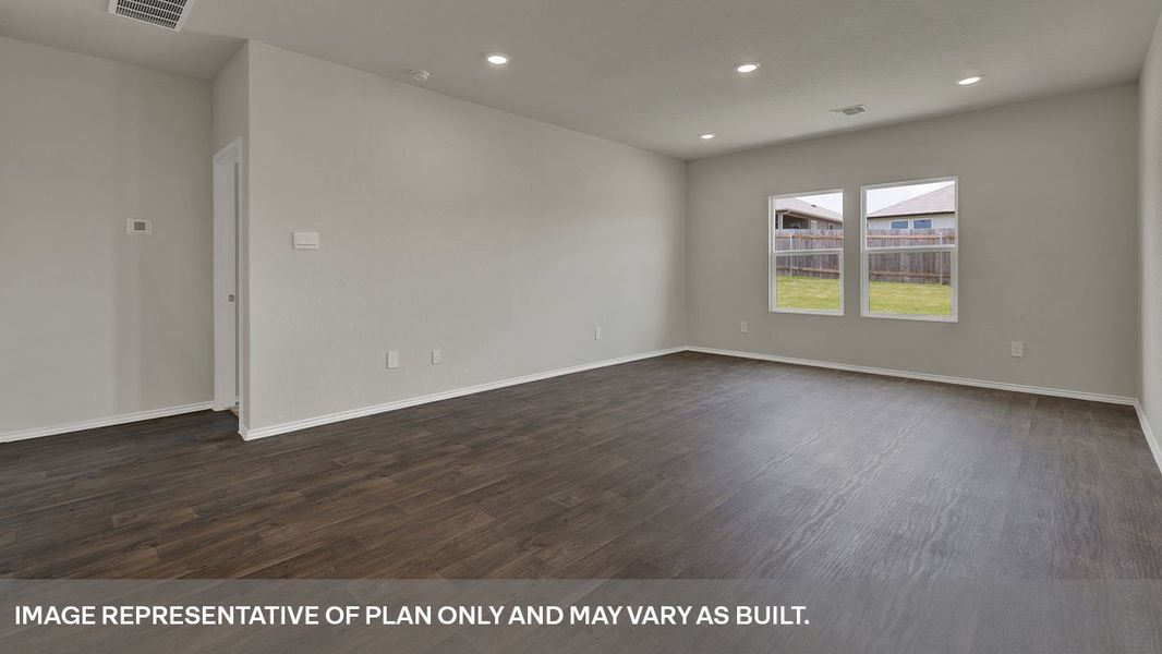 Spacious, unfurnished interior of a new home in Arroyo Ranch, Seguin (Image 20).