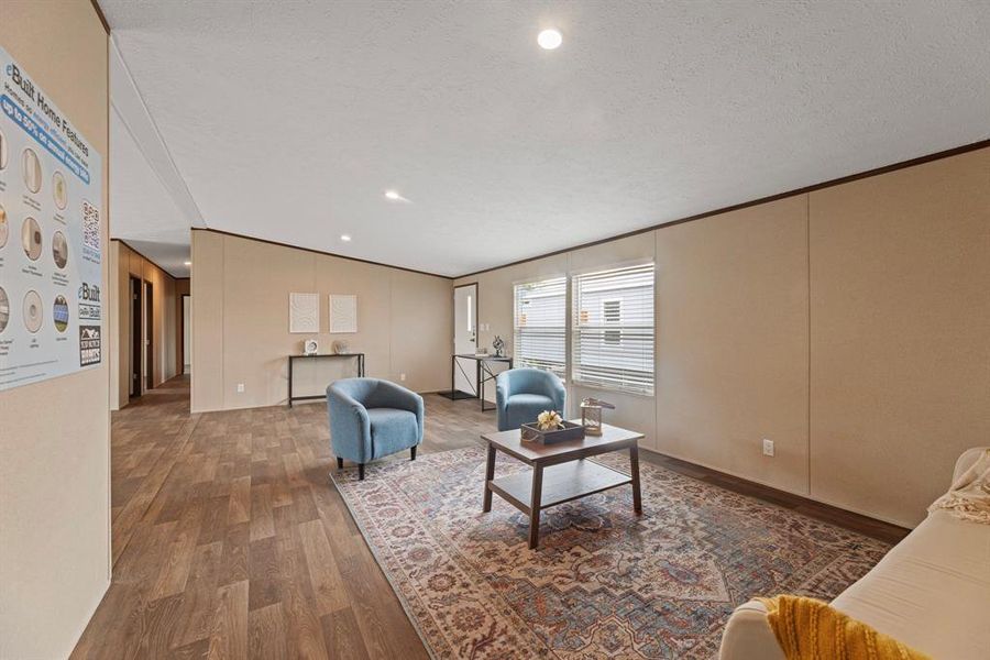 Furnished interior view inside a new home in , Sunset (Image 7).