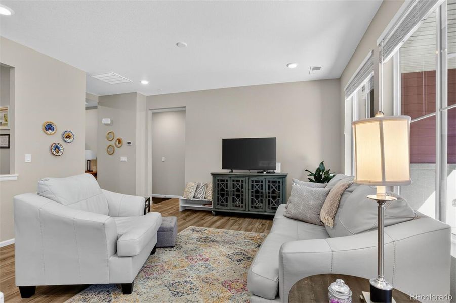 Furnished interior view inside a new home in Green Valley Ranch, Aurora (Image 10).