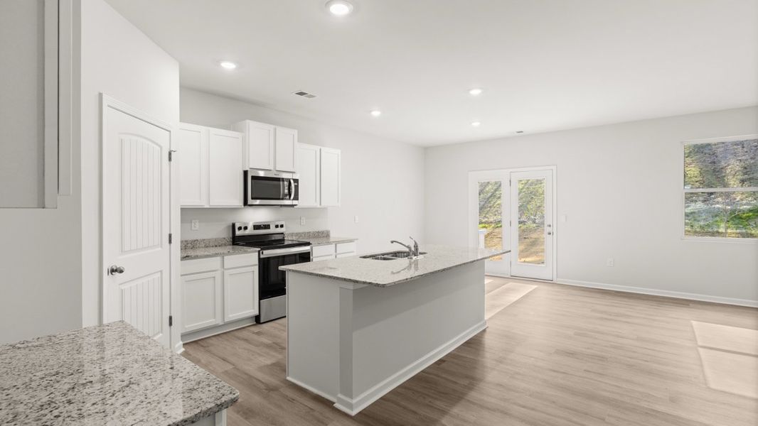 Representative furnished interior of a home built from the Hayden by D.R. Horton in Oconee Overlook, Gainesville (Image 7).