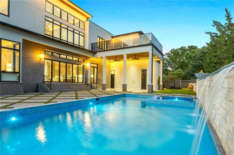 Front exterior of a new home in , Marietta, GA, highlighting curb appeal (Image 29).