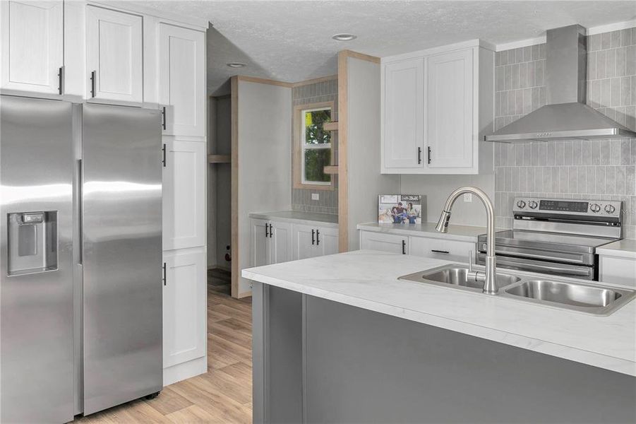 Furnished interior view inside a new home in , Williston (Image 11).