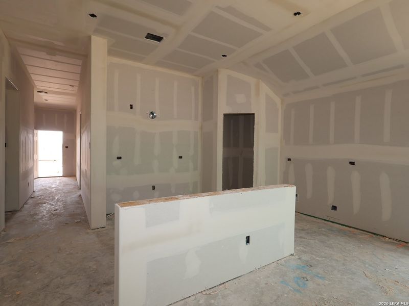 In-progress construction of a new home in Hickory Ridge, Elmendorf, TX (Image 27).