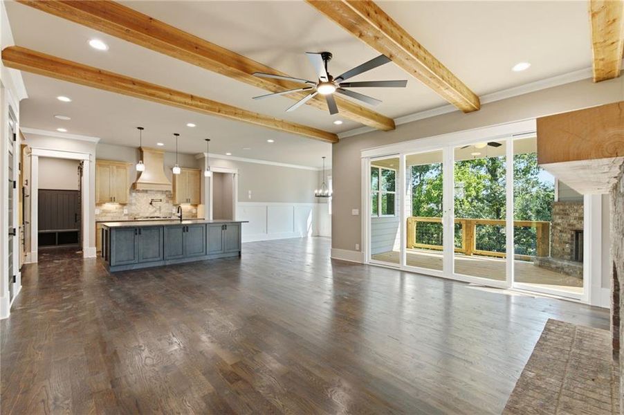 Spacious, unfurnished interior of a new home in , Flowery Branch (Image 71). Spacious, unfurnished interior of a new home in , Flowery Branch (Image 71).