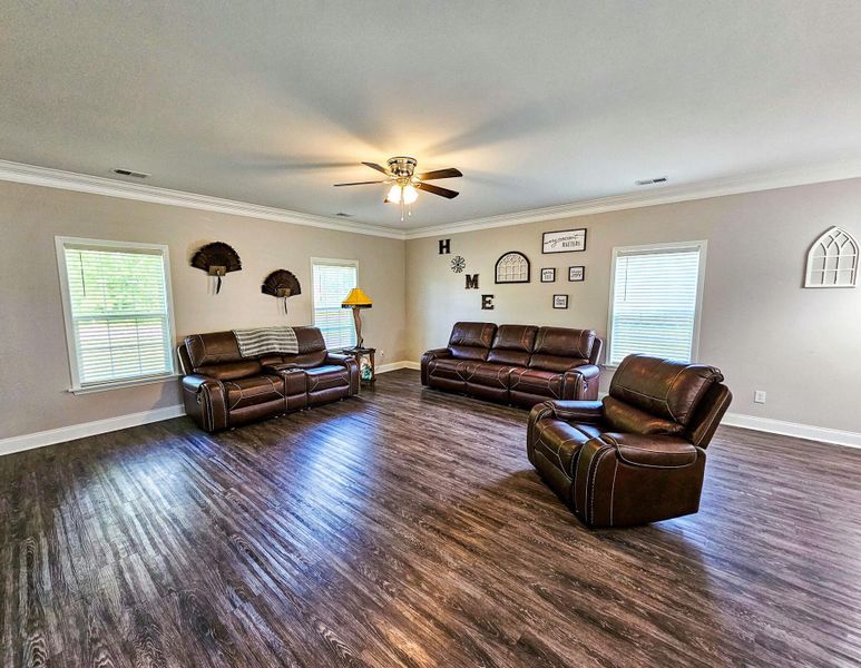 Furnished interior view inside a new home in , St. George (Image 9). Furnished interior view inside a new home in , St. George (Image 9).
