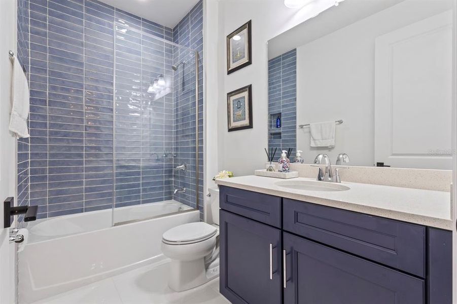 Furnished interior view inside a new home in , Punta Gorda (Image 15).