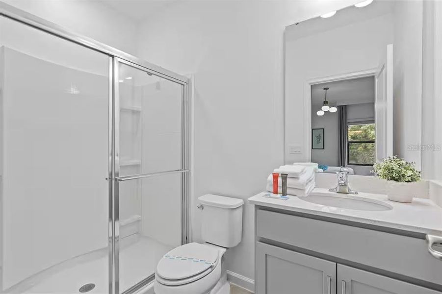 Furnished interior view inside a new home in , Orlando (Image 25).