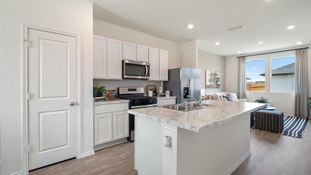 Furnished interior view inside a new home in Valverde, Bastrop (Image 26). Furnished interior view inside a new home in Valverde, Bastrop (Image 26).