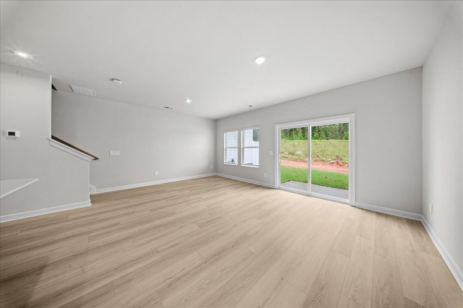 Welcome to the Amber floorplan at Northbrook Village Townes.