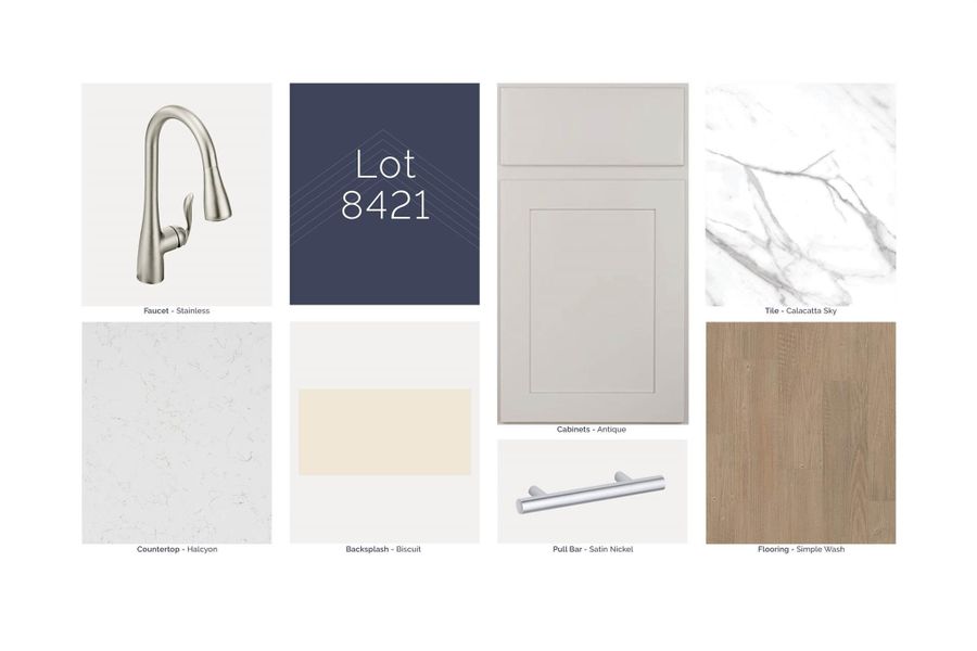 Sample of building materials used in homes in Pinewood at Grand Texas, New Caney (Image 17).