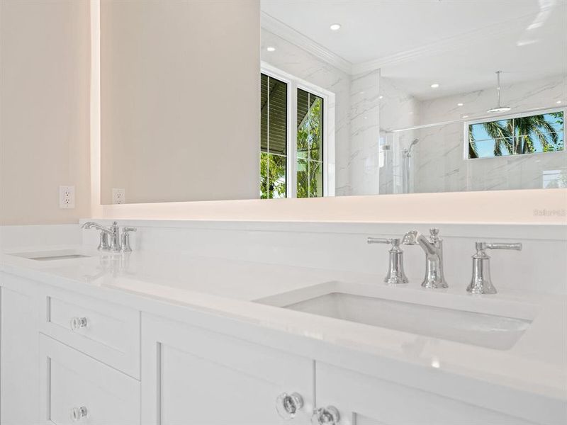 Furnished interior view inside a new home in , Sarasota (Image 40).