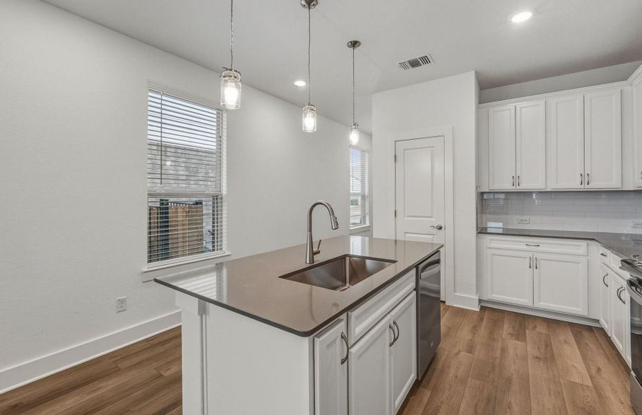 Furnished interior view inside a new home in Saddleback at Santa Rita Ranch, Liberty Hill (Image 6).