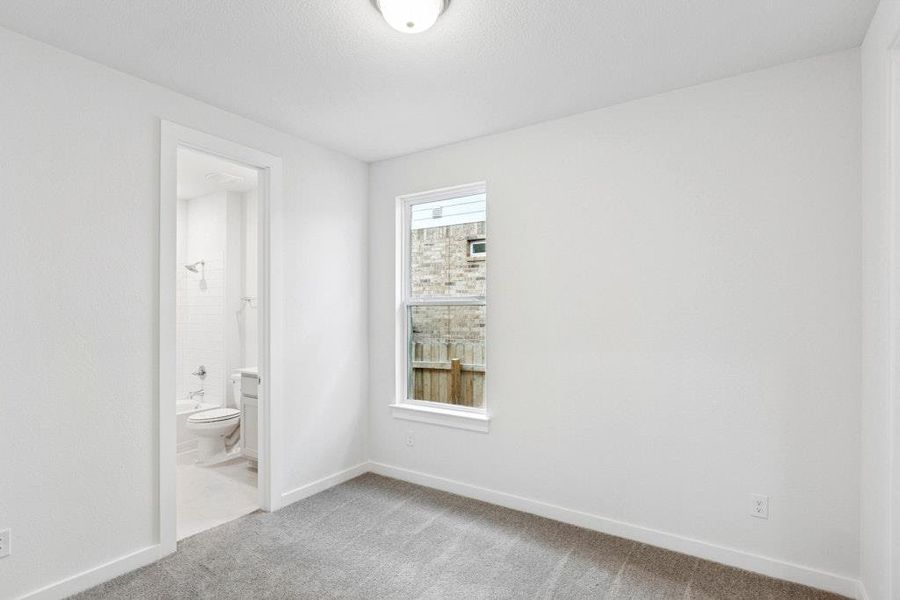 Spacious, unfurnished interior of a new home in University Heights, Round Rock (Image 15). Spacious, unfurnished interior of a new home in University Heights, Round Rock (Image 15).