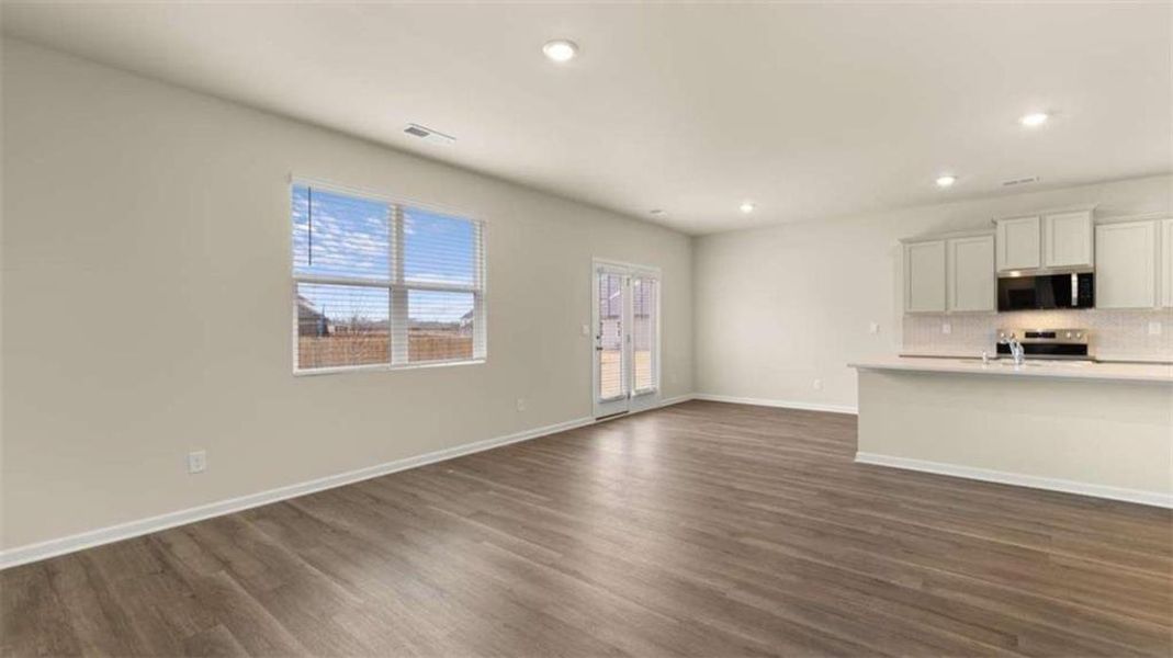 Spacious, unfurnished interior of a new home in The Preserve at Agricultural Village, Perry (Image 21).