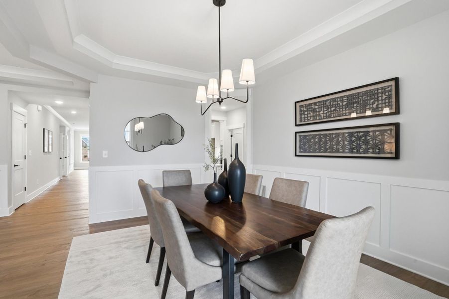 Furnished interior view inside a new home in Harmony, Harrisburg (Image 22).