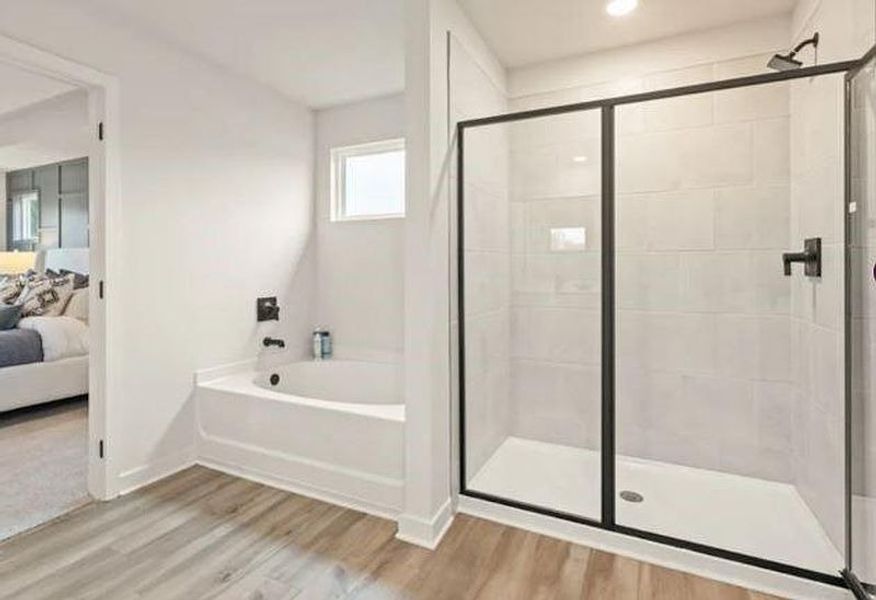 Furnished interior view inside a new home in The Estates at Gainesville Township, Gainesville (Image 25).