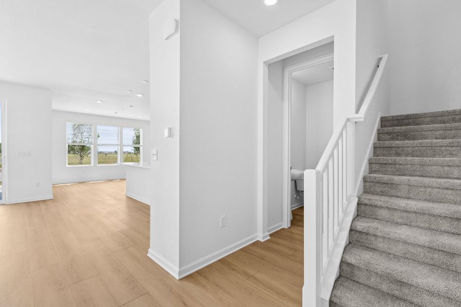 Spacious, unfurnished interior of a new home in Westside Crossing, Berthoud (Image 25). Spacious, unfurnished interior of a new home in Westside Crossing, Berthoud (Image 25).