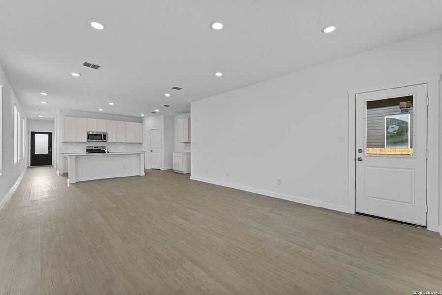 Spacious, unfurnished interior of a new home in Hightop Ridge, Converse (Image 26).