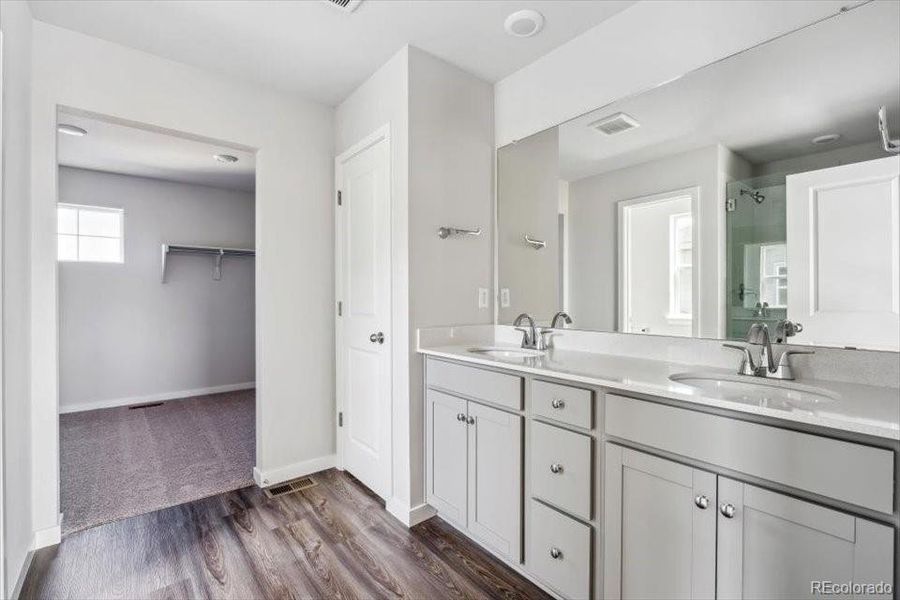 Furnished interior view inside a new home in Red Barn Meadows, Mead (Image 7).