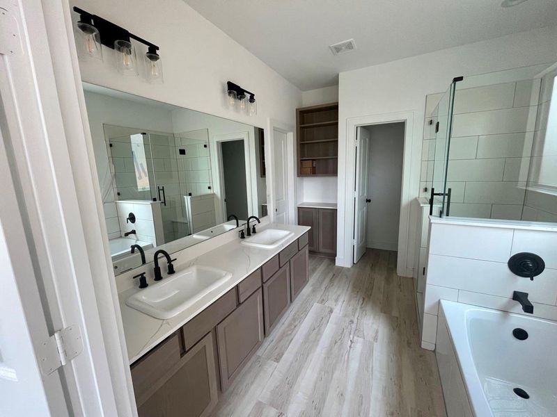 Furnished interior view inside a new home in , El Campo (Image 4). Furnished interior view inside a new home in , El Campo (Image 4).