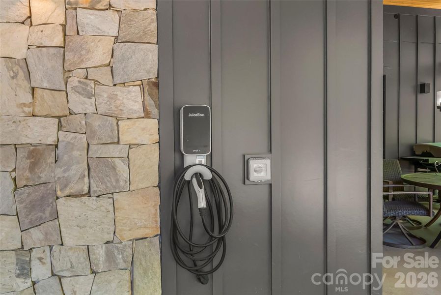 Exterior details and patio area of a home in , Morganton (Image 27).