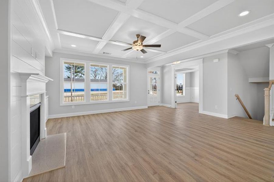 Spacious, unfurnished interior of a new home in Hemingway, Flowery Branch (Image 26).