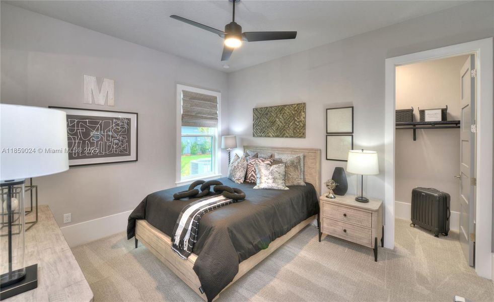 Furnished interior in a model home at Prestwick Estates in Ormond Beach (Image 22).