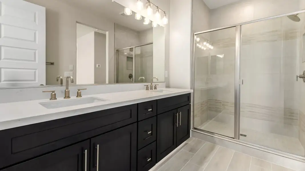 Furnished interior view inside a new home in Flora at Surprise City Center, Surprise (Image 17).