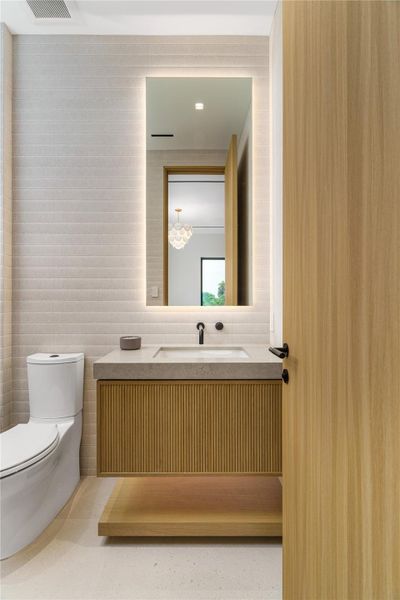 Furnished interior view inside a new home in , Ocean Ridge (Image 54).