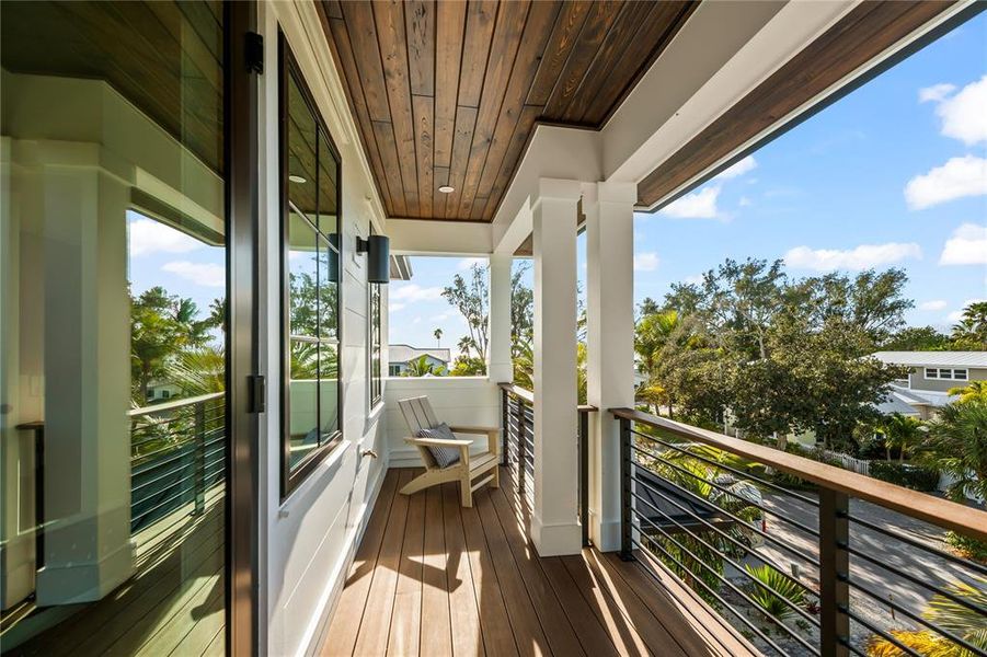 Exterior details and patio area of a home in , Anna Maria (Image 38).